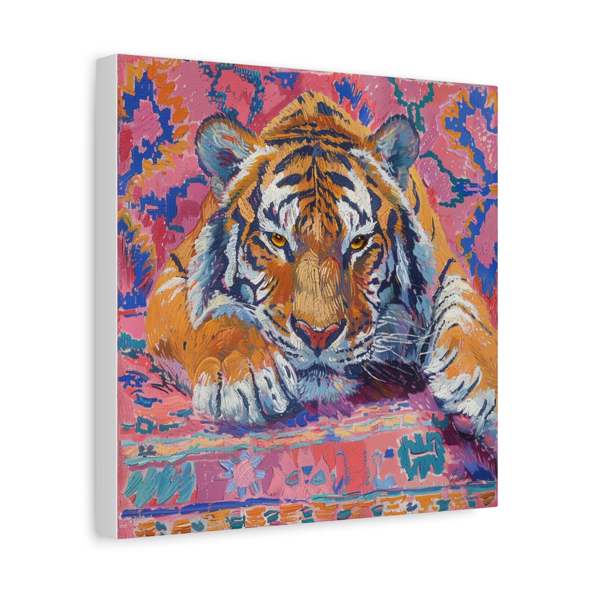 Moroccan Tiger - Available in 5 Sizes - Matte Canvas