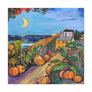 Half Moon Bay Pumpkin Festival  - Available in 5 Sizes - Matte Canvas