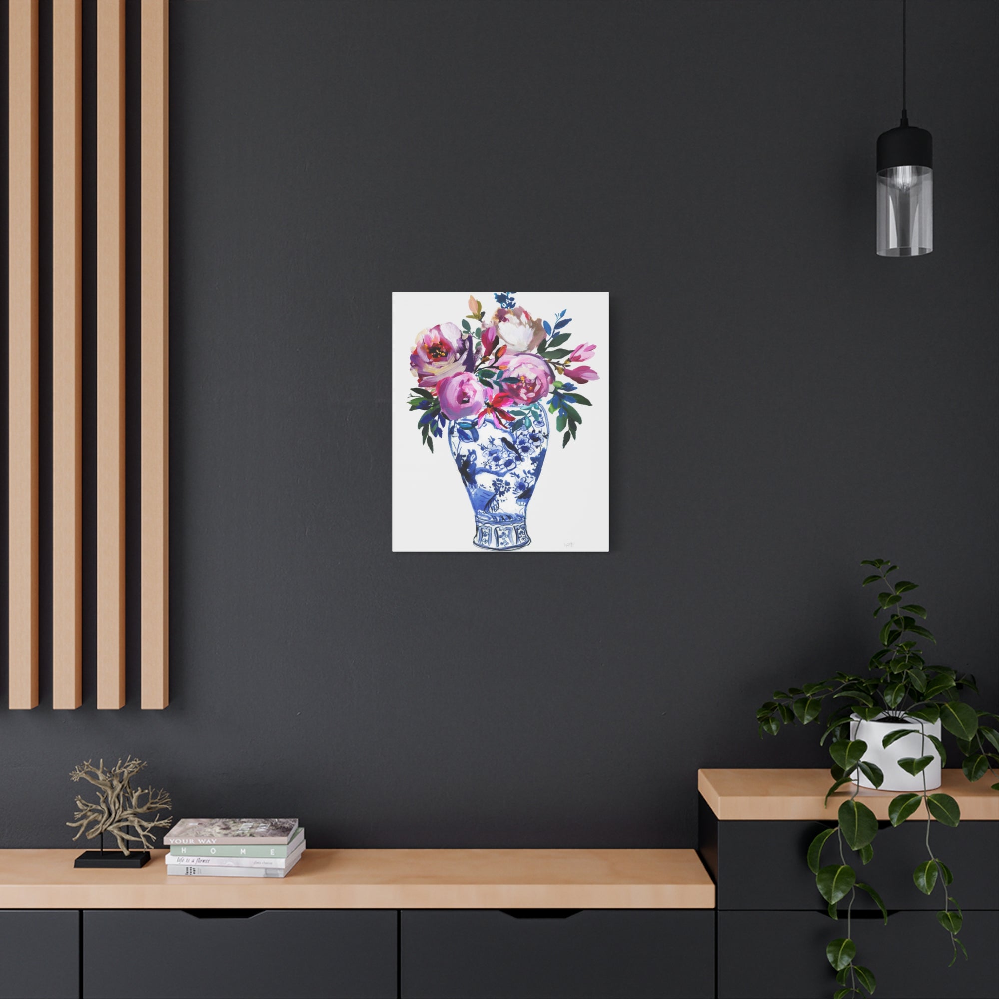 Vivid Chinoiserie No. 3 - Available in 4 Sizes - Matte Canvas