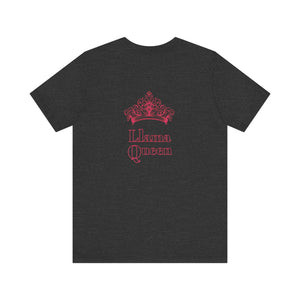 LLamazing Mom - Personalization Option - Unisex Jersey Short Sleeve Tee, llama momma, mom shirt, mom tee