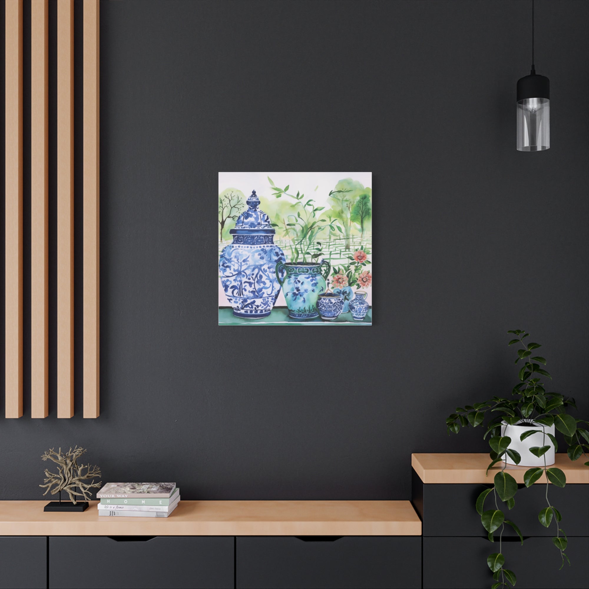 The Bamboo Gardens - Available in 4 sizes - Matte Canvas