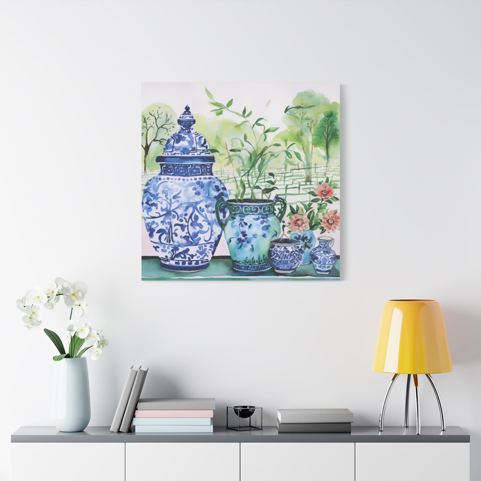 The Bamboo Gardens - Available in 4 sizes - Matte Canvas