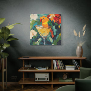 Love Bird Cocktail  - Available in 5 Sizes - Matte Canvas