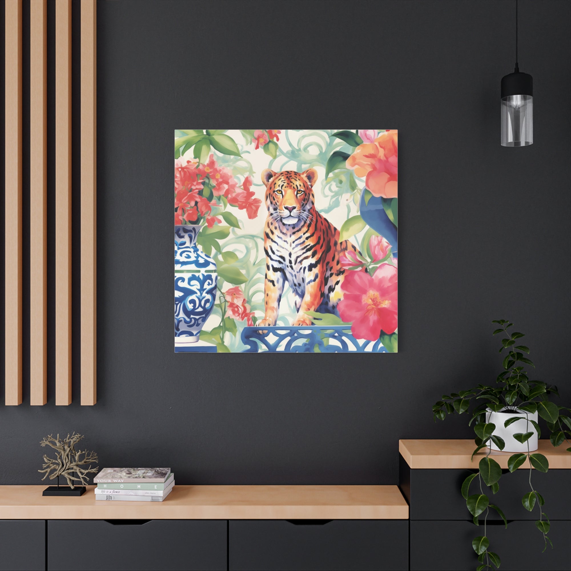 The Tiger’s Garden - Available in 4 Sizes - Matte Canvas