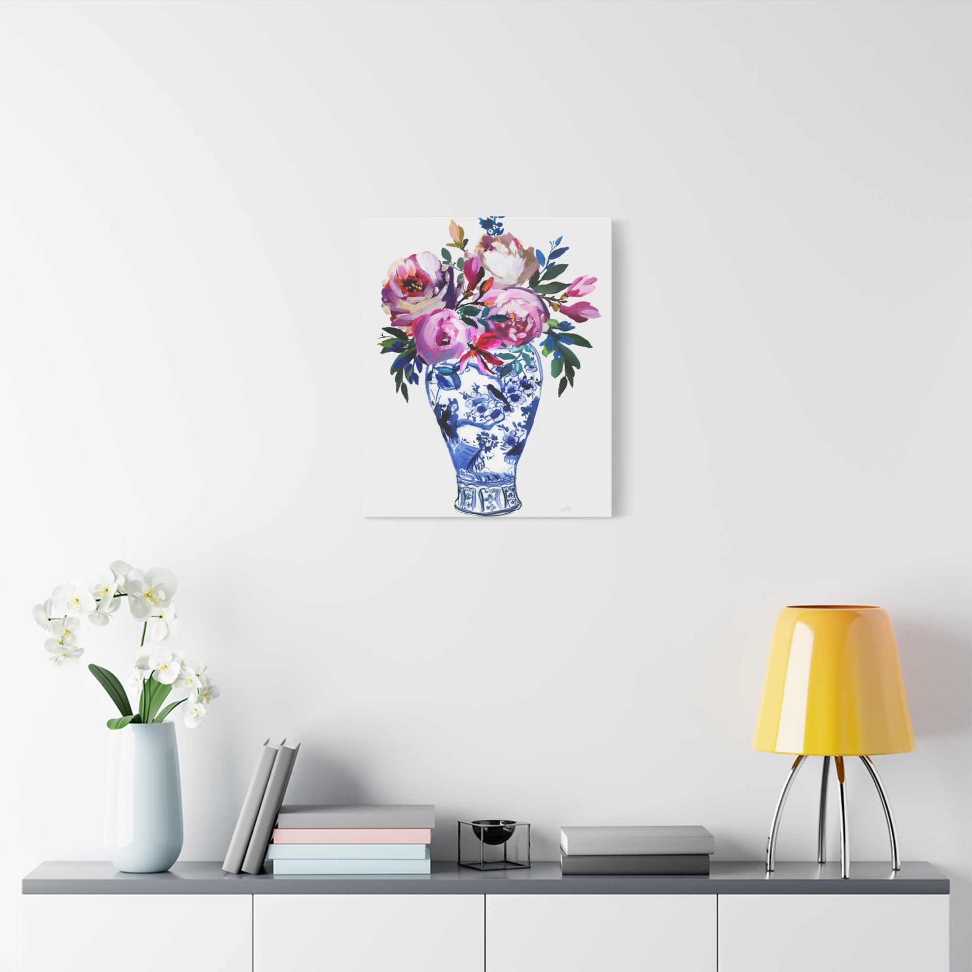 Vivid Chinoiserie No. 3 - Available in 4 Sizes - Matte Canvas