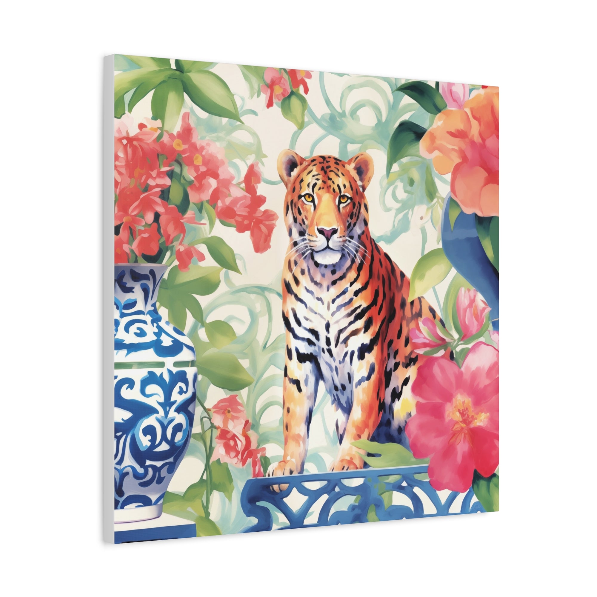 The Tiger’s Garden - Available in 4 Sizes - Matte Canvas