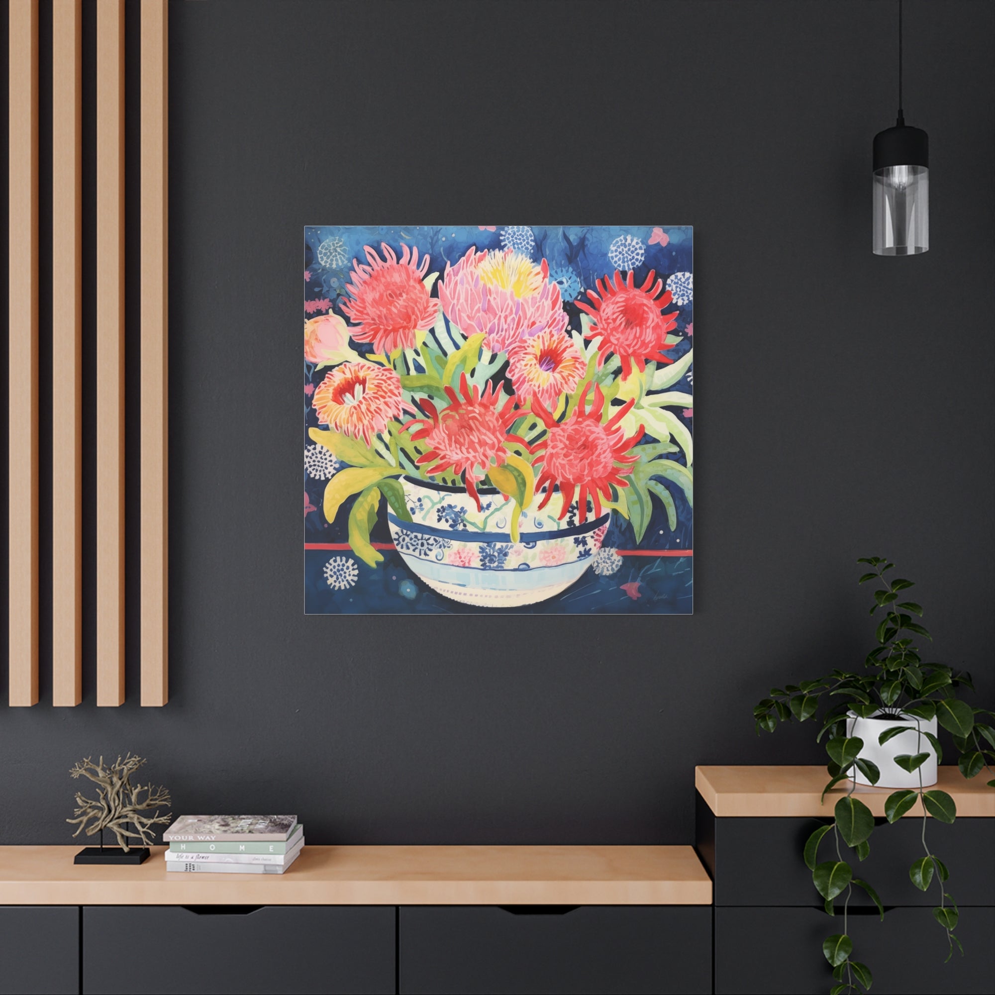 Confetti Proteas - Available in 4 Sizes - Matte Canvas