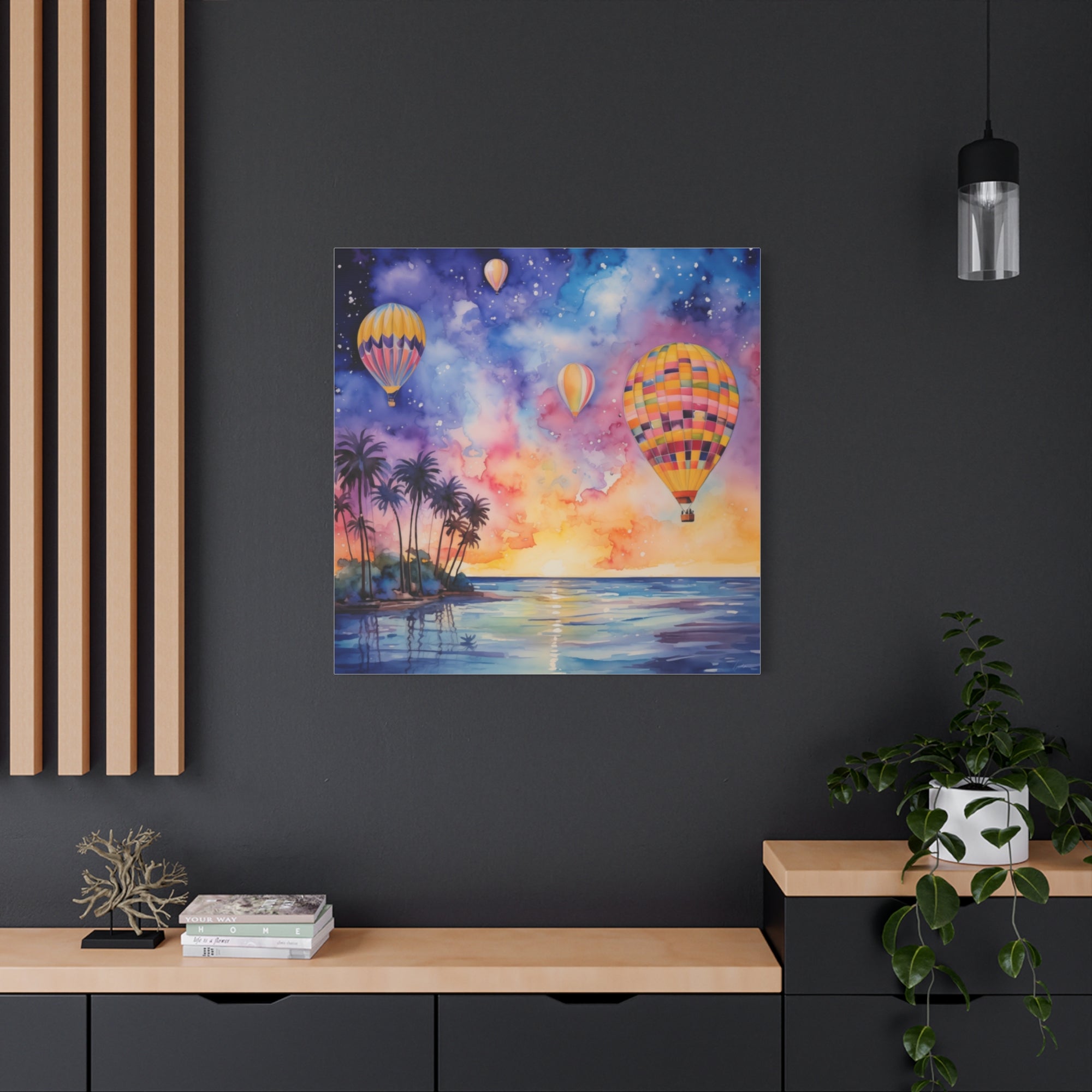 Gulf Coast Flow Balloon Glow - Available in 5 Sizes - Matte Canvas