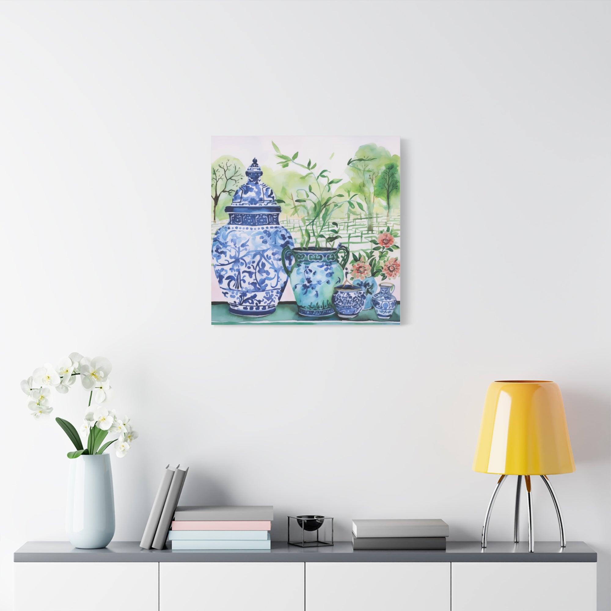 The Bamboo Gardens - Available in 4 sizes - Matte Canvas