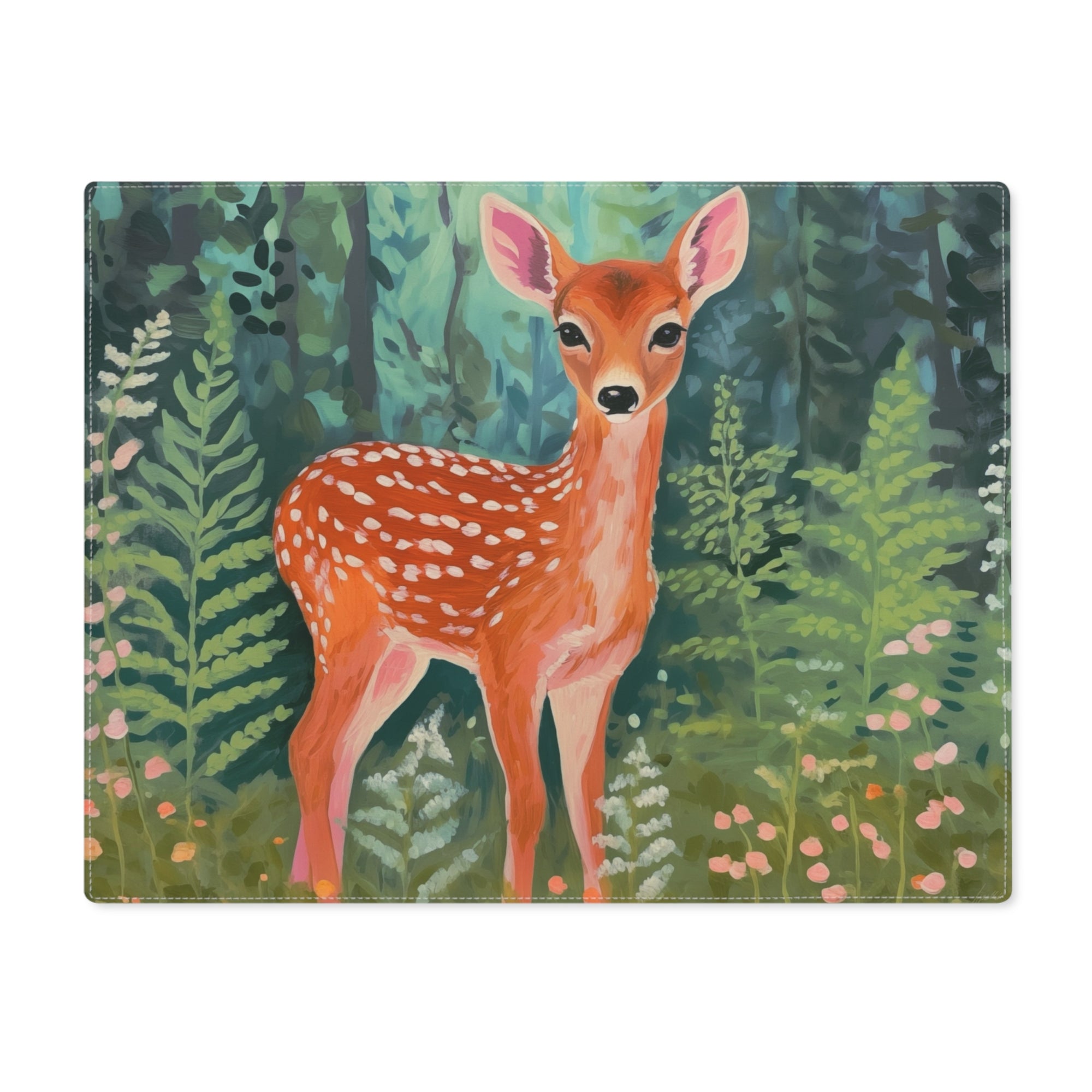 Placemat, 1pc - Spotted Fawn in Forest