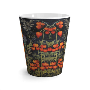 Latte Mug - Fox In Crab Apples