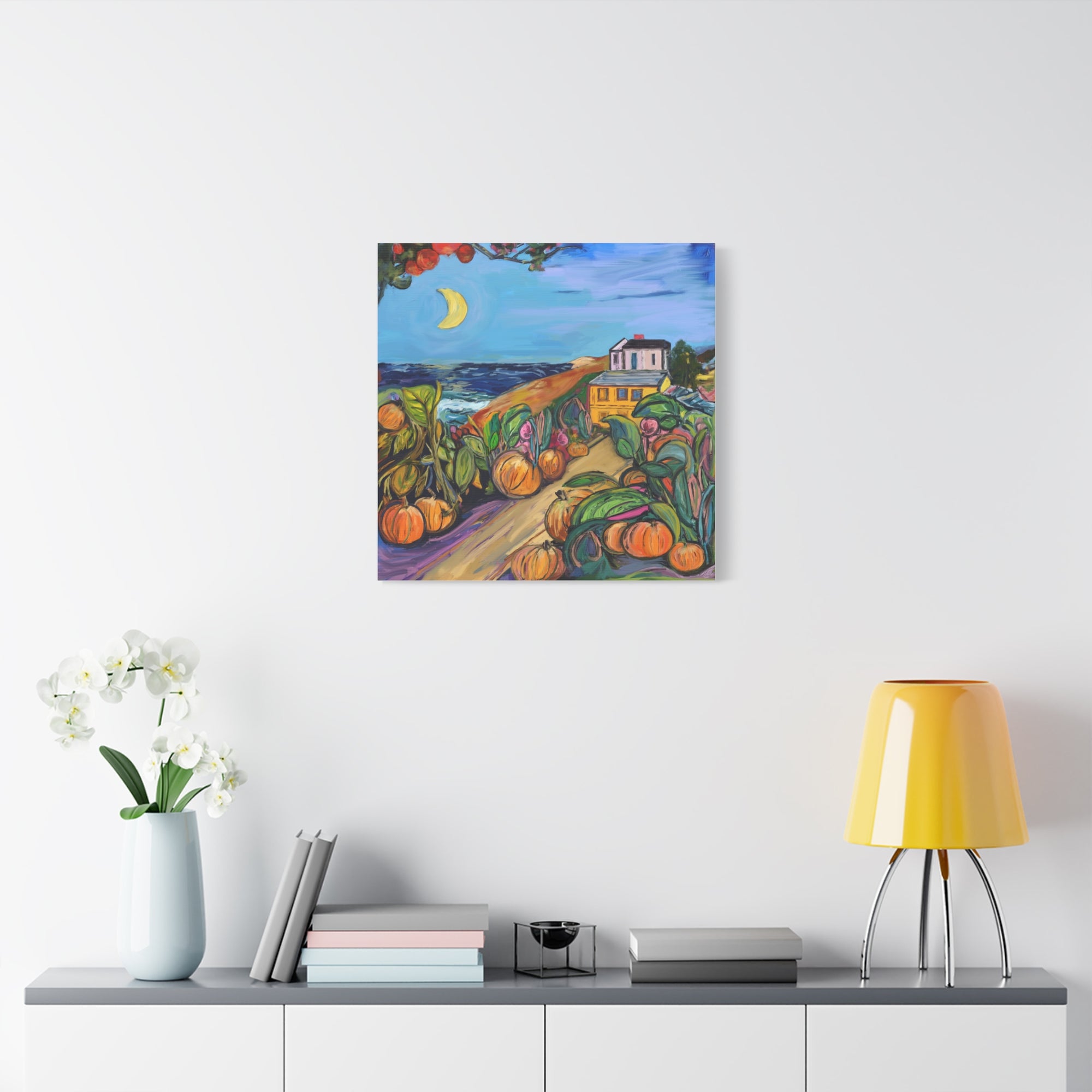 Half Moon Bay Pumpkin Festival  - Available in 5 Sizes - Matte Canvas