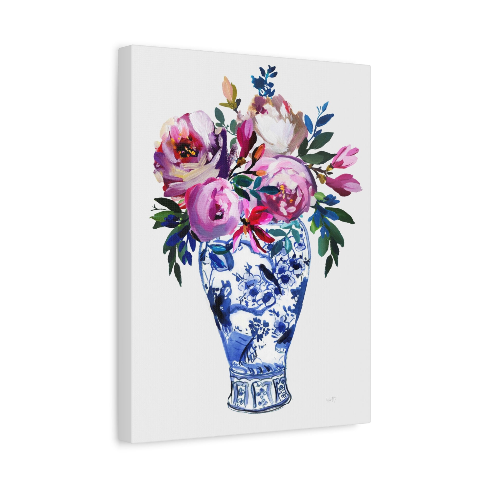 Vivid Chinoiserie No. 3 - Available in 4 Sizes - Matte Canvas