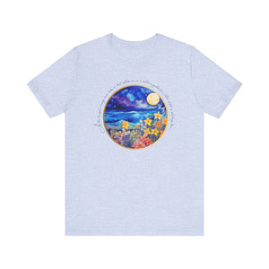 Mother Moon - Personalization option - Unisex Jersey Short Sleeve Tee