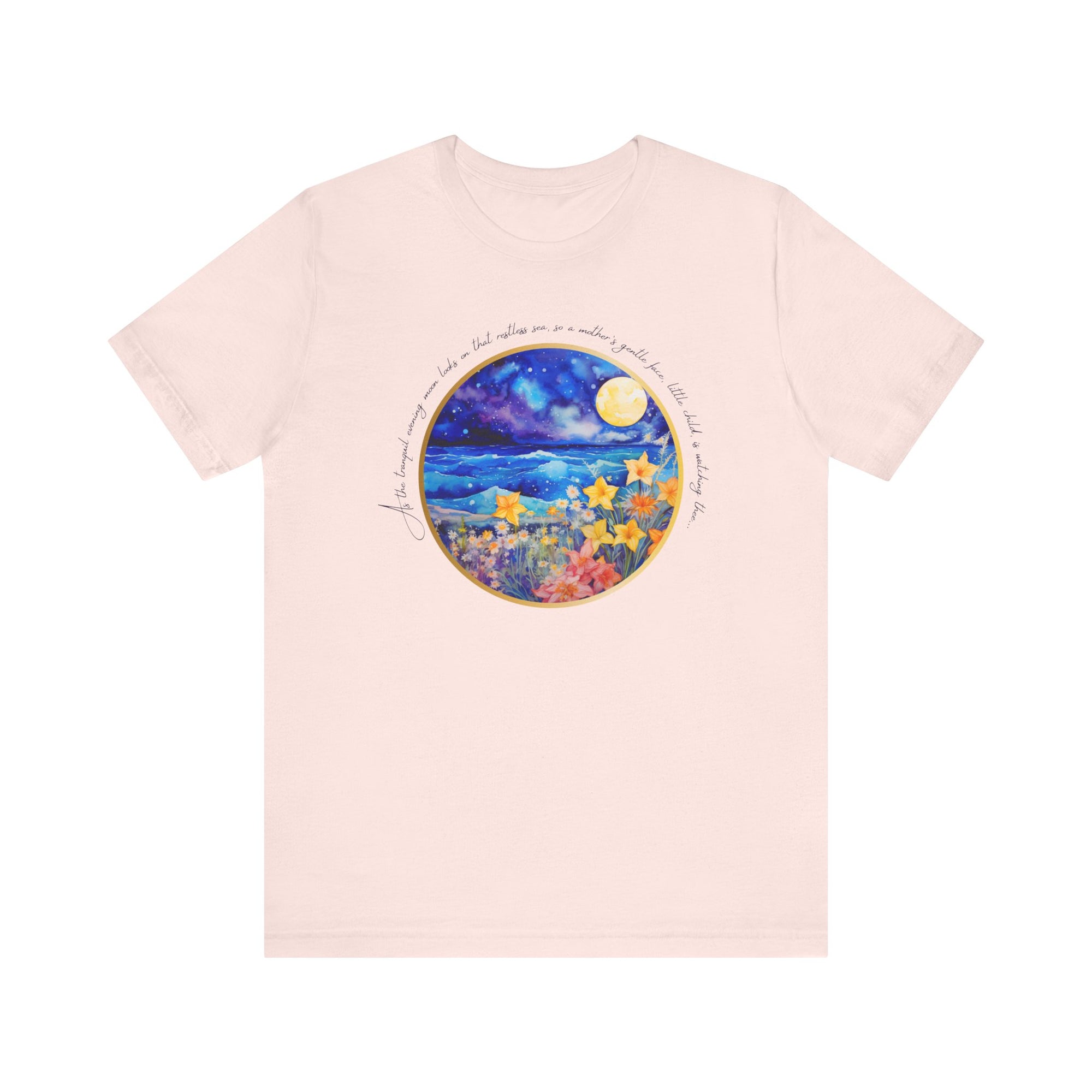 Mother Moon - Personalization option - Unisex Jersey Short Sleeve Tee