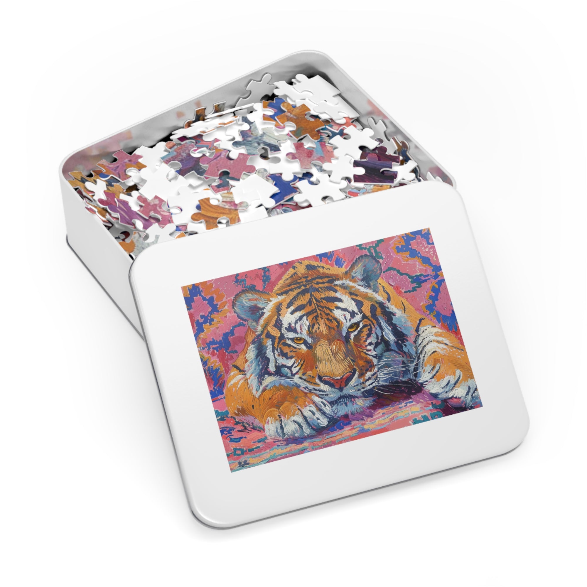 Jigsaw Puzzle | Moroccan Tiger (30,  252, 500 & 1000-Piece)