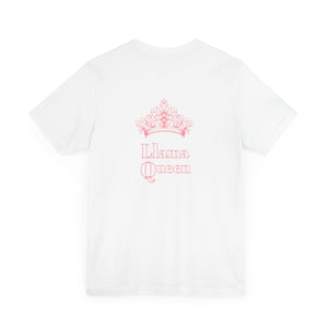 LLamazing Mom - Personalization Option - Unisex Jersey Short Sleeve Tee, llama momma, mom shirt, mom tee