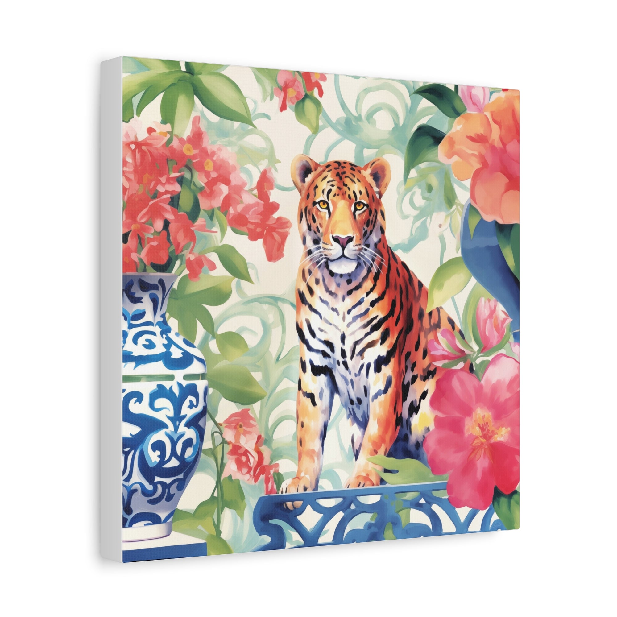 The Tiger’s Garden - Available in 4 Sizes - Matte Canvas