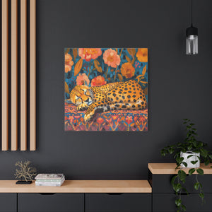 Cheetah Sweet Dreams  - Available in 5 Sizes - Matte Canvas