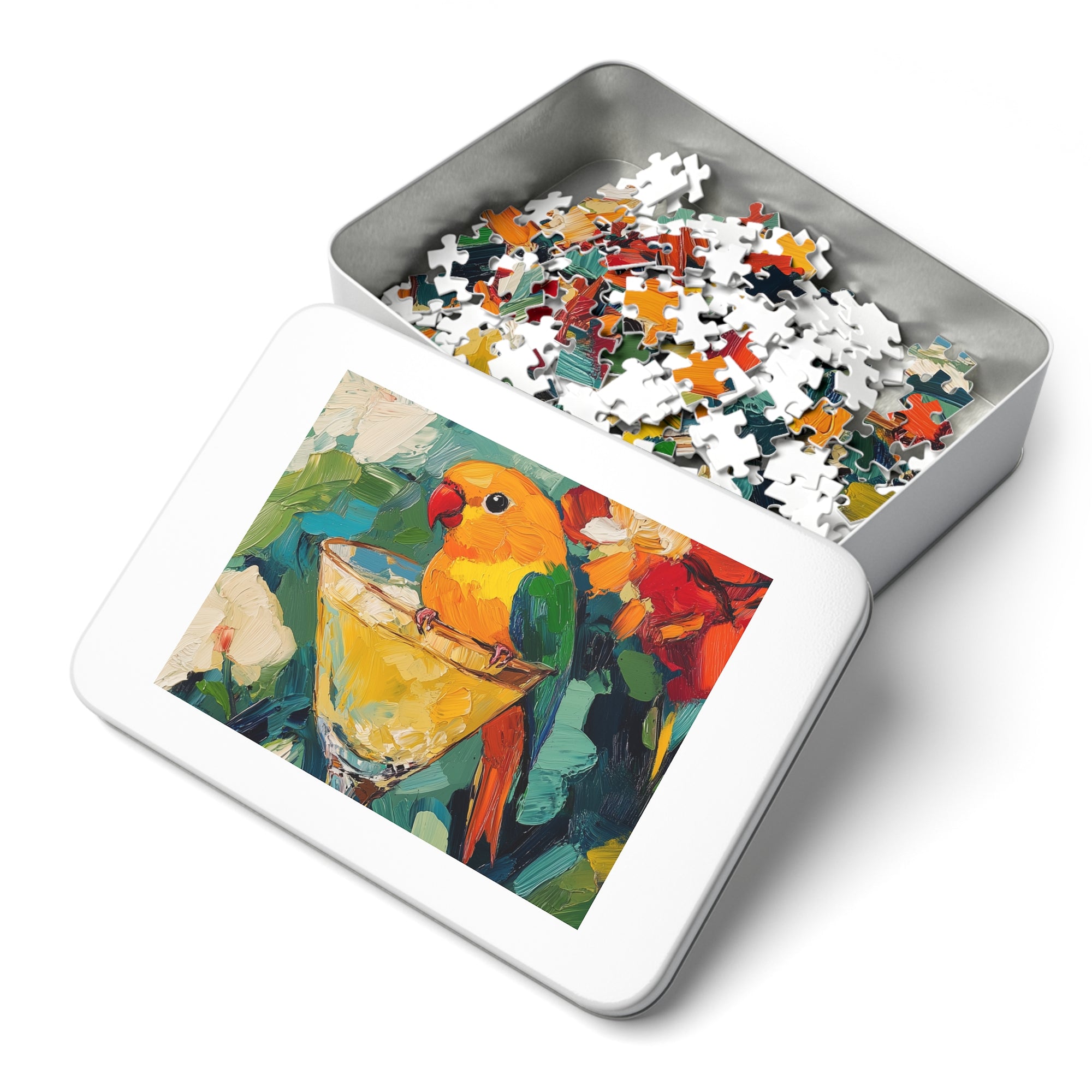 Jigsaw Puzzle | Love Bird Cocktail (30,  252, 500 & 1000-Piece)