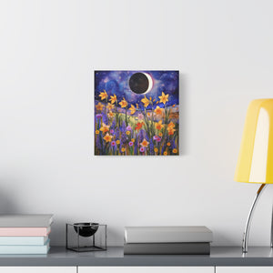 Wildflowers Eclipse  - Available in 5 Sizes - Matte Canvas