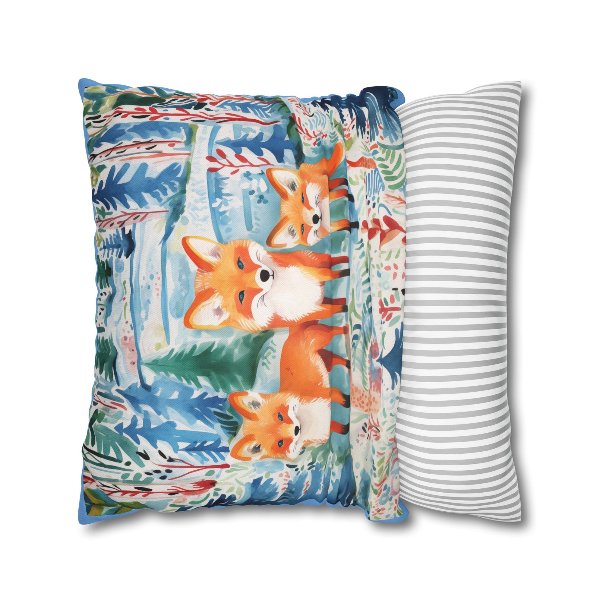 Spun Polyester Square Pillowcase - Spotted Fawn