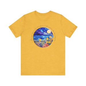 Mother Moon - Personalization option - Unisex Jersey Short Sleeve Tee