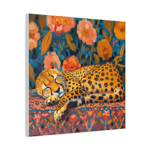 Cheetah Sweet Dreams  - Available in 5 Sizes - Matte Canvas