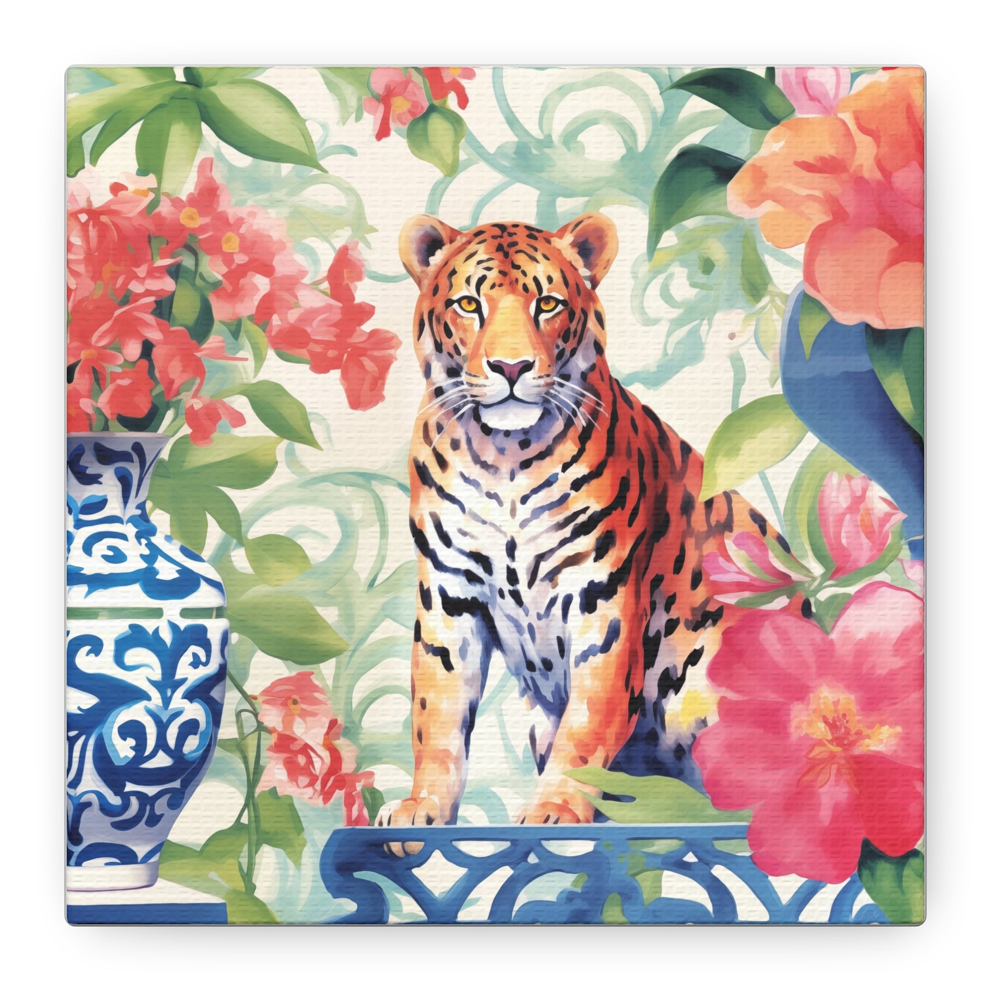 The Tiger’s Garden - Available in 4 Sizes - Matte Canvas