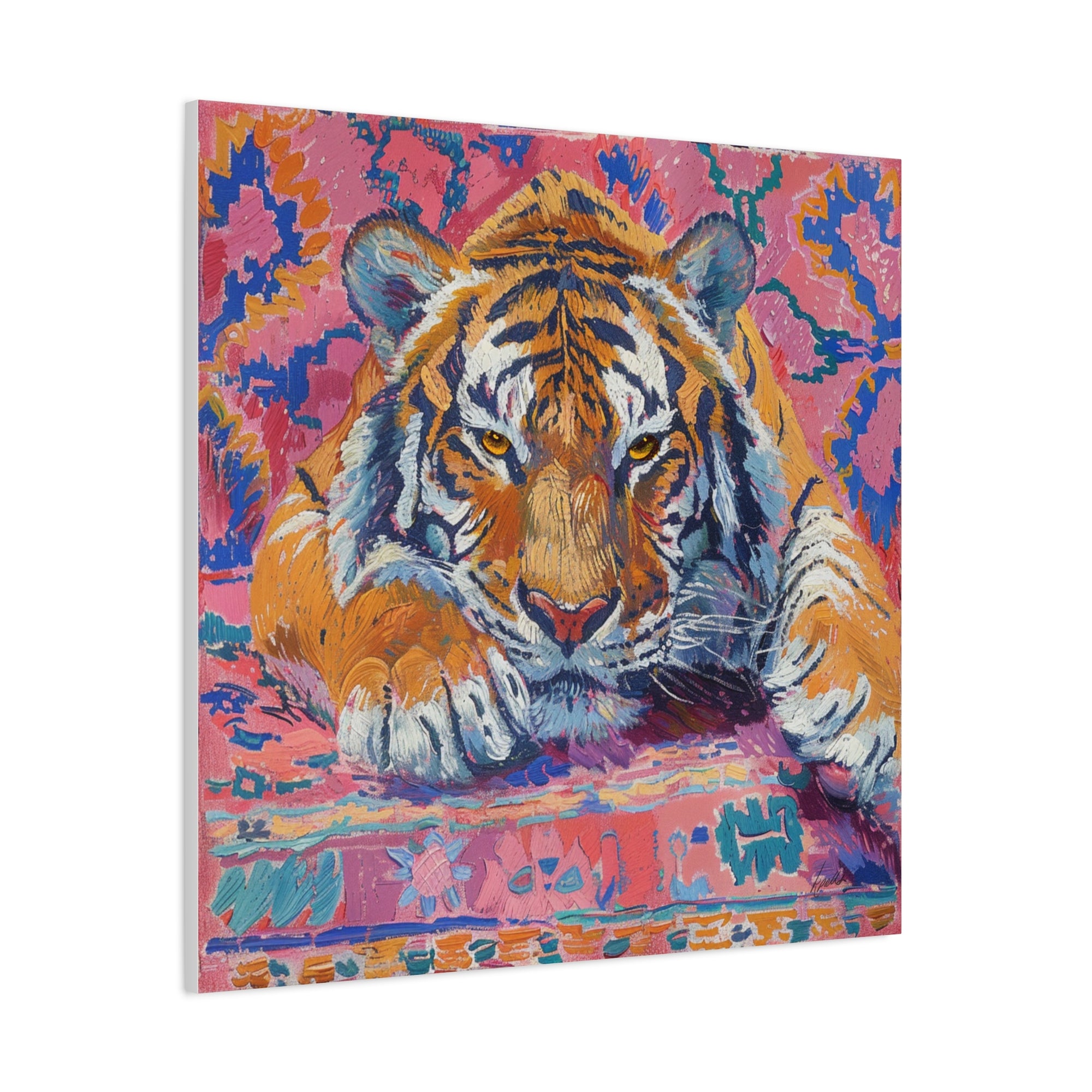 Moroccan Tiger - Available in 5 Sizes - Matte Canvas