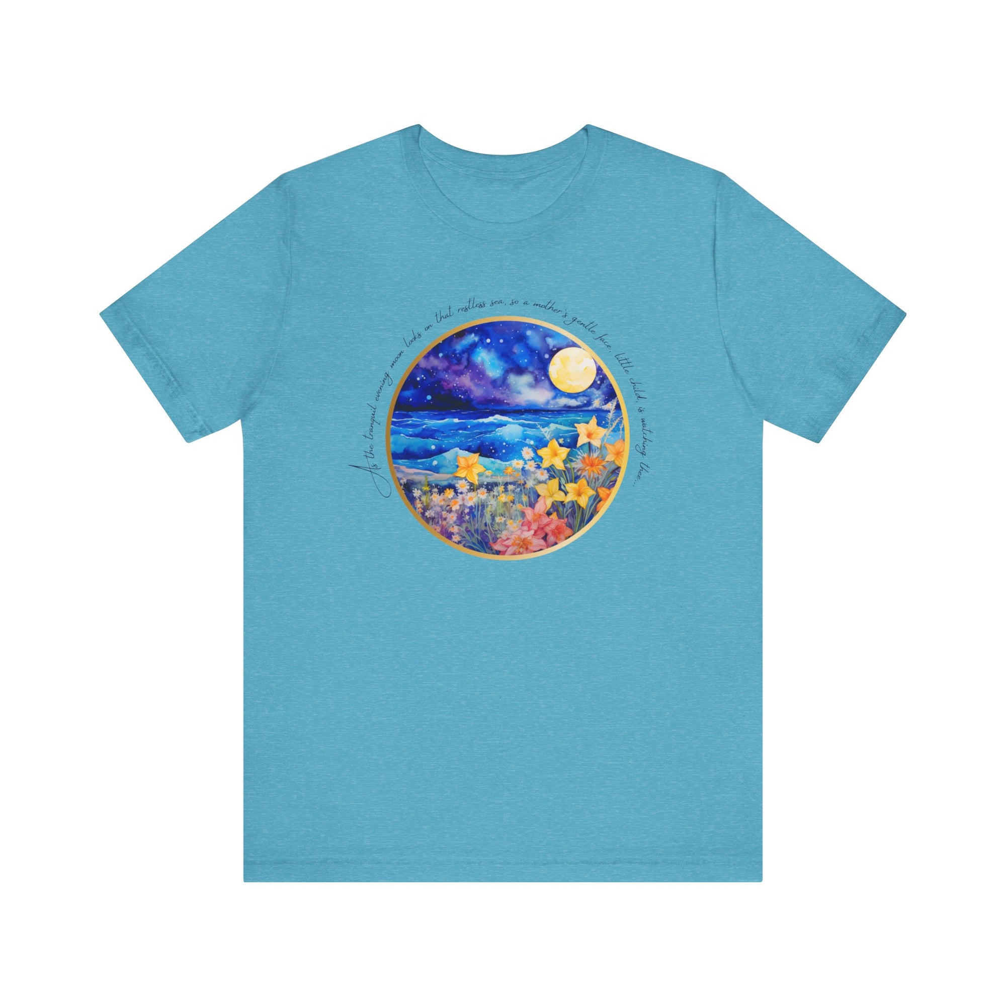 Mother Moon - Personalization option - Unisex Jersey Short Sleeve Tee