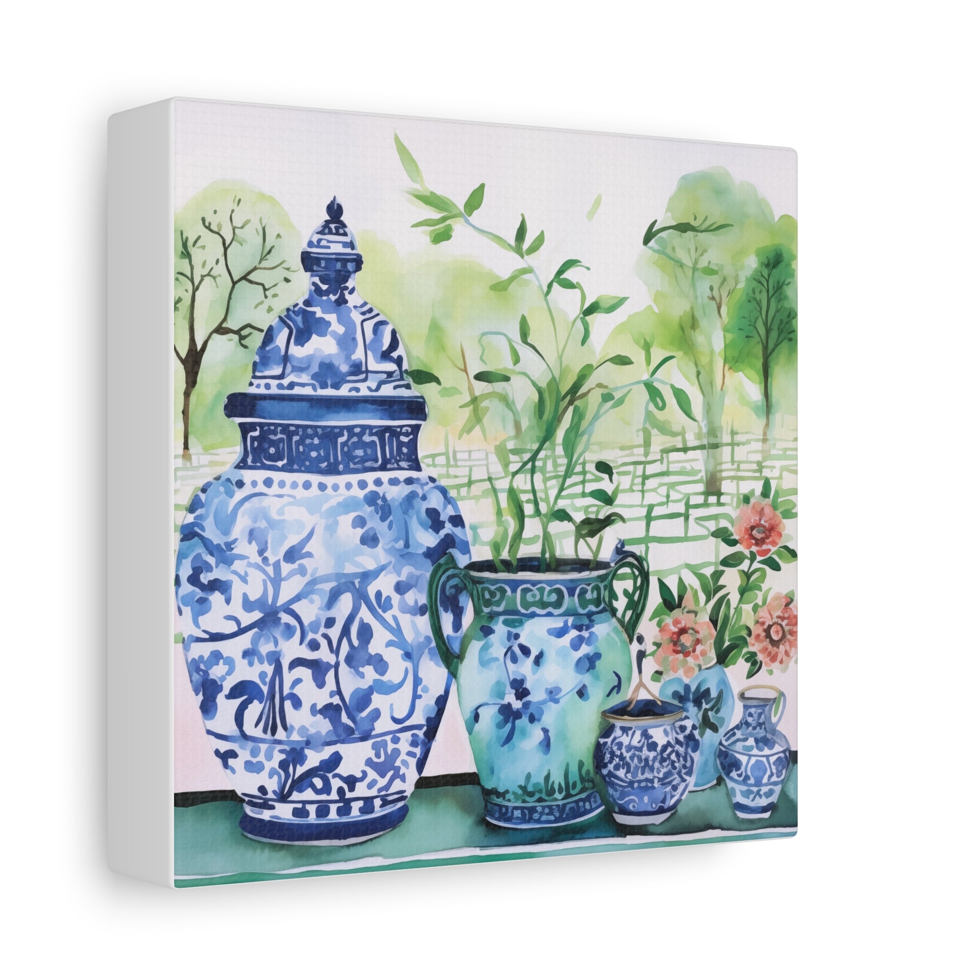 The Bamboo Gardens - Available in 4 sizes - Matte Canvas