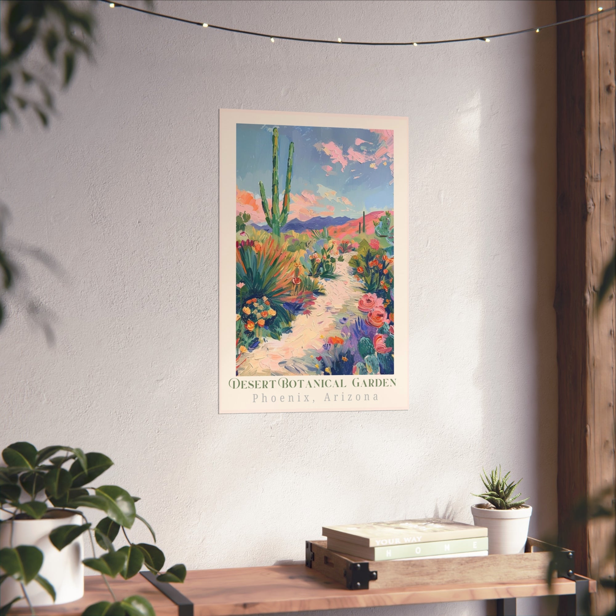 Fine Art Posters| Desert Botanical Garden - Phoenix, Arizona | 4 Sizes