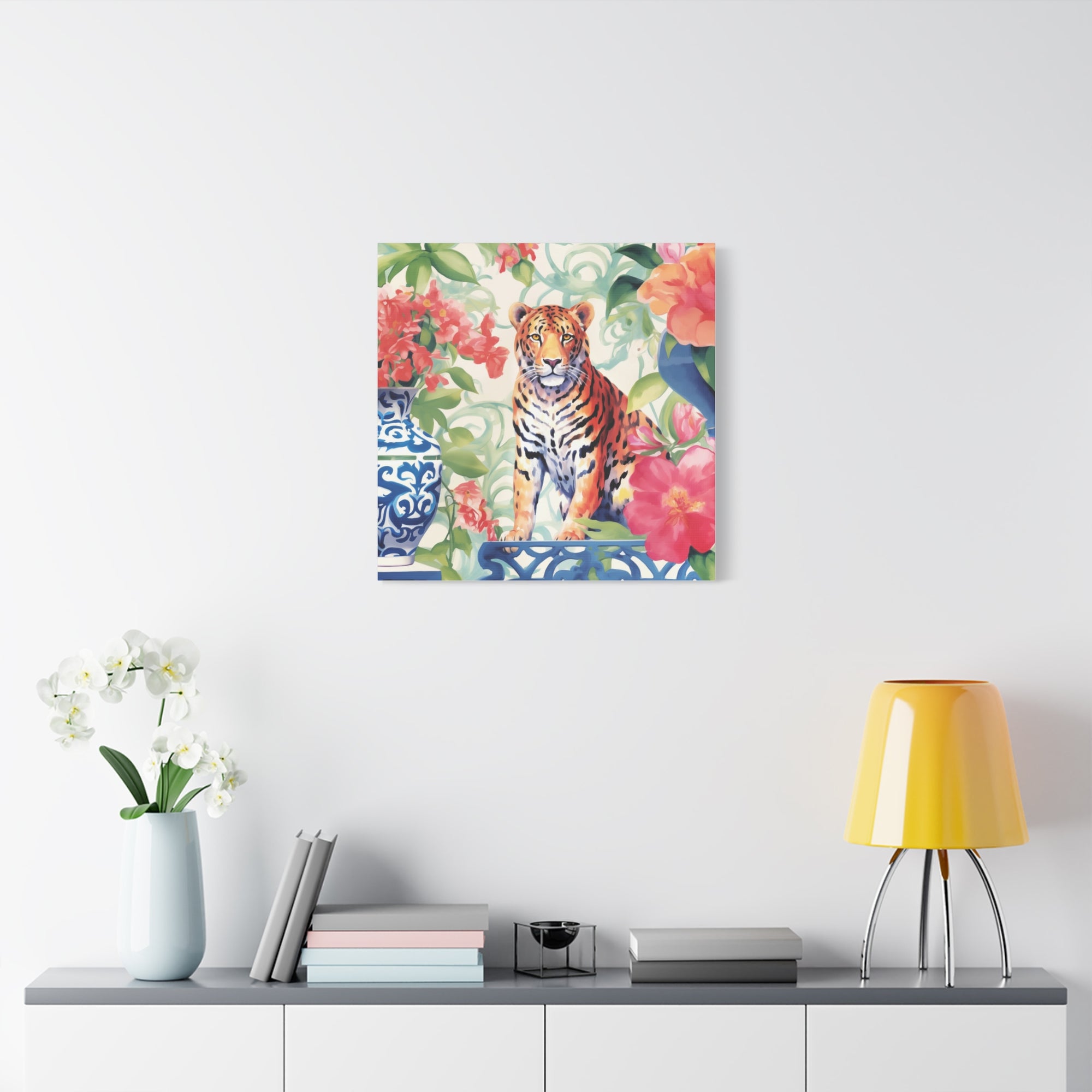 The Tiger’s Garden - Available in 4 Sizes - Matte Canvas