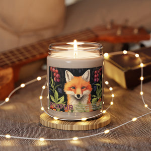 Fox Fur - Scented Soy Candle, 9oz  Luxurious smooth & creamy cashmere blended with subtle notes of amber and cardamom… A wily awakening of the senses