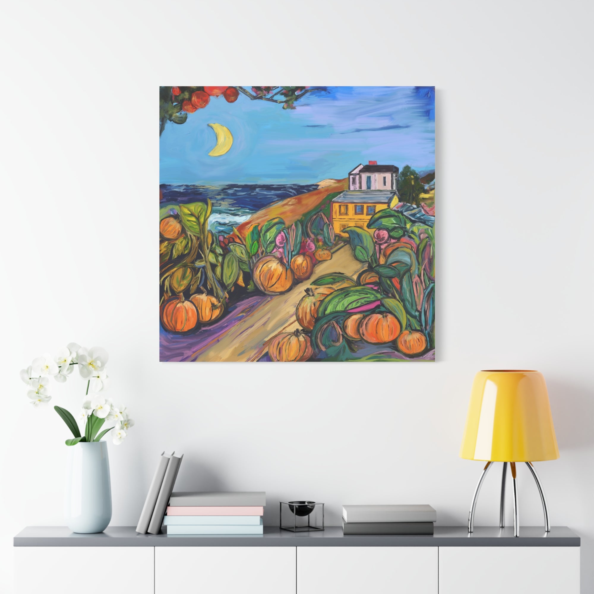 Half Moon Bay Pumpkin Festival  - Available in 5 Sizes - Matte Canvas