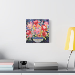 Protea Fireworks - Available in 4 Sizes - Matte Canvas