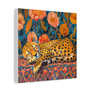 Cheetah Sweet Dreams  - Available in 5 Sizes - Matte Canvas