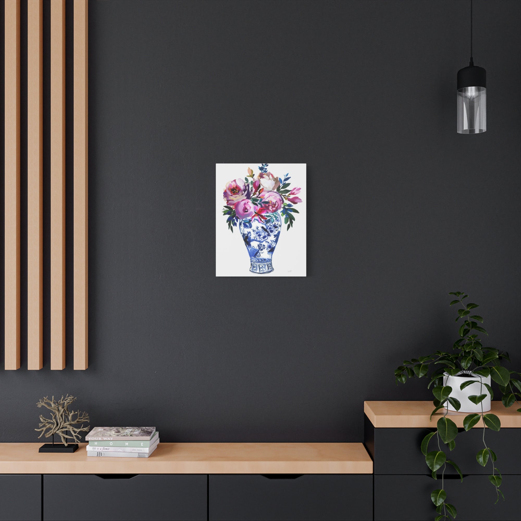 Vivid Chinoiserie No. 3 - Available in 4 Sizes - Matte Canvas