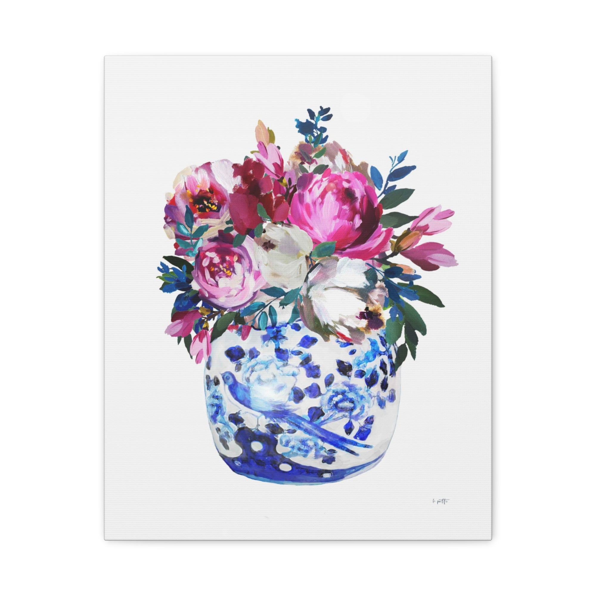 Chinoiserie No. 4 - Available in 4 Sizes - Matte Canvas