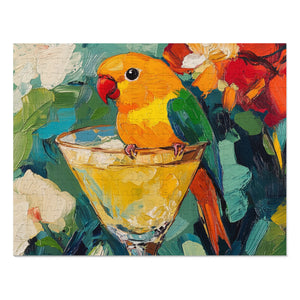 Jigsaw Puzzle | Love Bird Cocktail (30,  252, 500 & 1000-Piece)