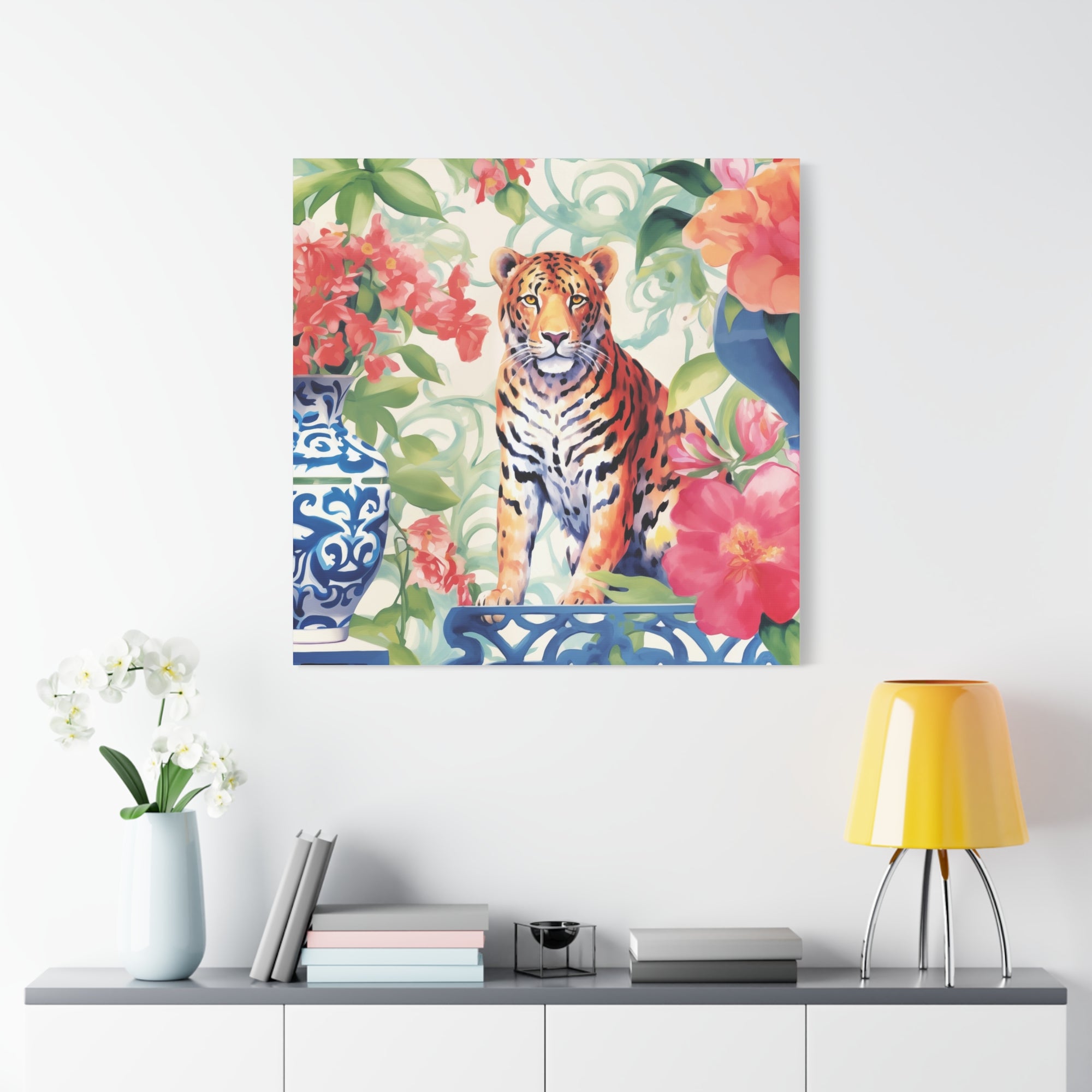 The Tiger’s Garden - Available in 4 Sizes - Matte Canvas