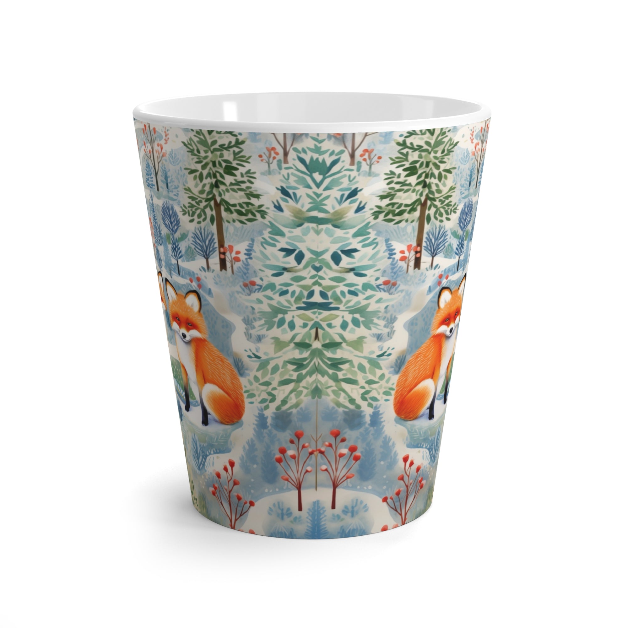 Latte Mug - Fox Friend Trails