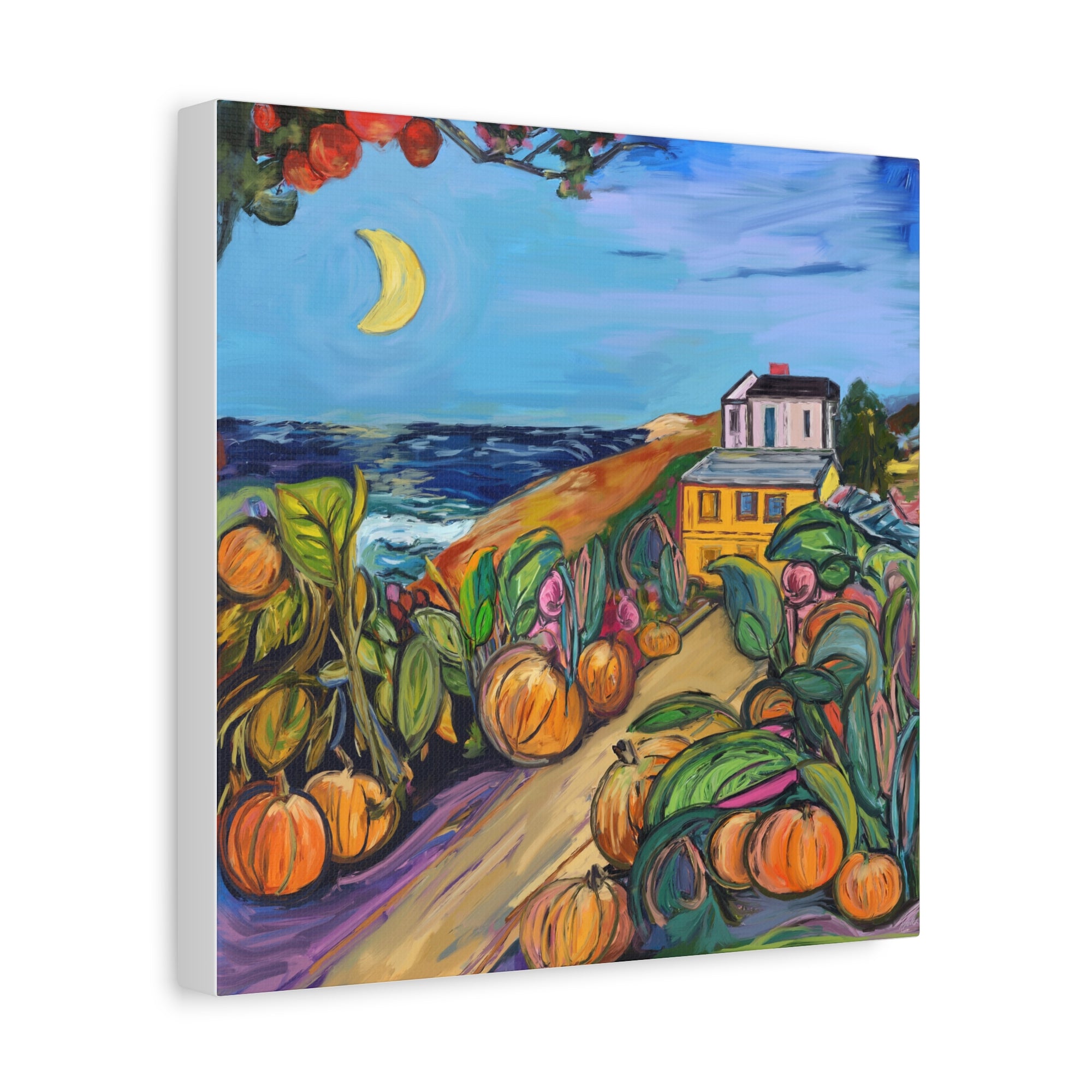 Half Moon Bay Pumpkin Festival  - Available in 5 Sizes - Matte Canvas