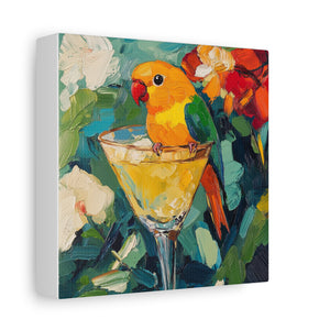 Love Bird Cocktail  - Available in 5 Sizes - Matte Canvas