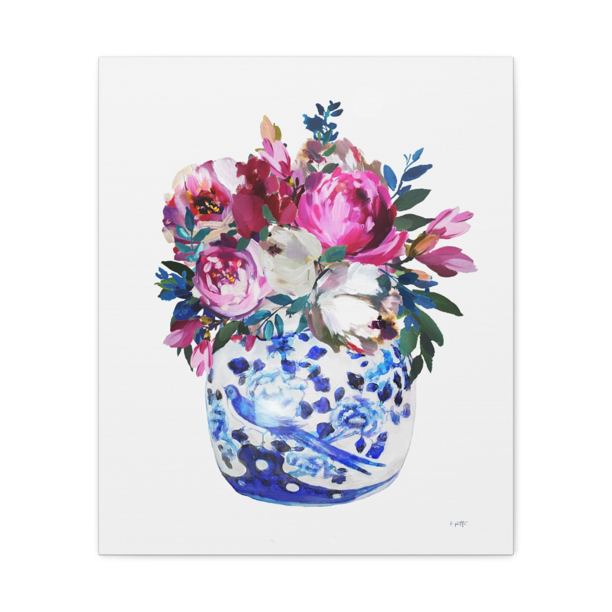 Chinoiserie No. 4 - Available in 4 Sizes - Matte Canvas