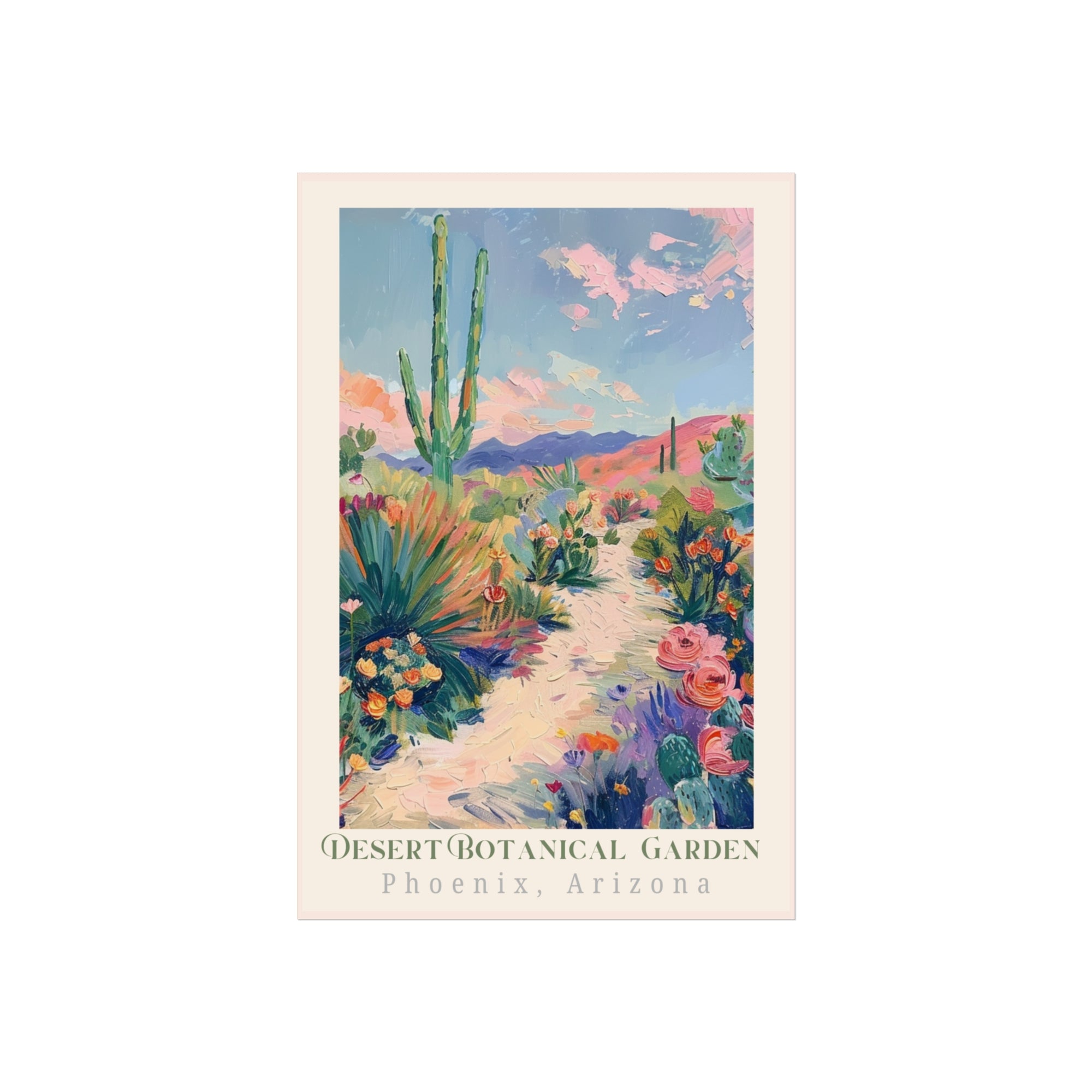 Fine Art Posters| Desert Botanical Garden - Phoenix, Arizona | 4 Sizes