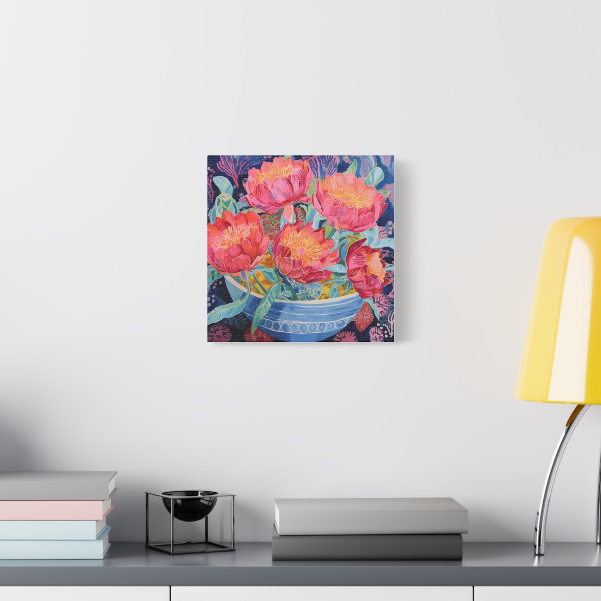 Peony Party - Available in 4 Sizes - Matte Canvas