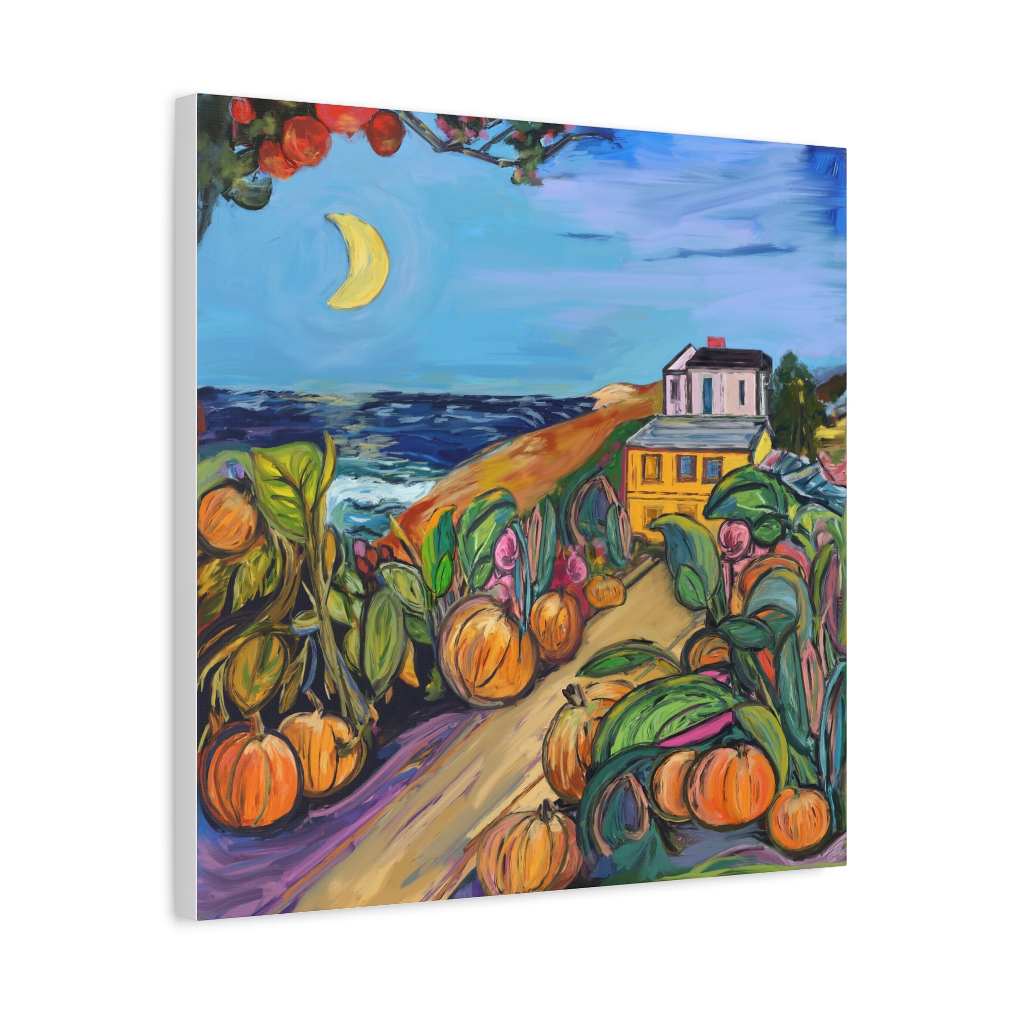 Half Moon Bay Pumpkin Festival  - Available in 5 Sizes - Matte Canvas