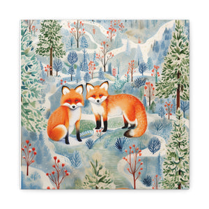 Fox Friend Trails - Available in 4 Sizes - Matte Canvas